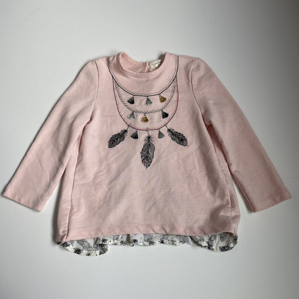 Jessica Simpson Feather Sweatshirt